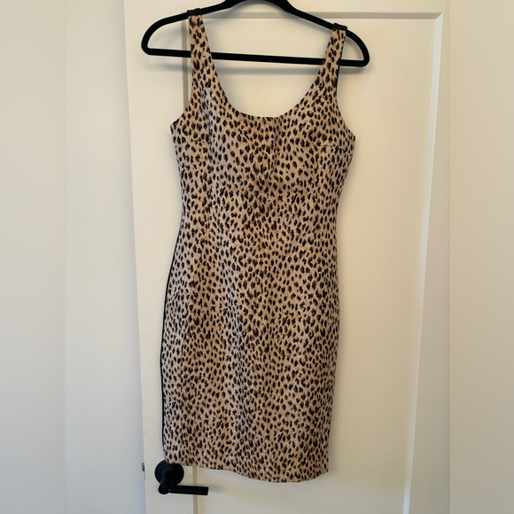 DVF Animal Print Cocktail Dress - Picture 4 of 6